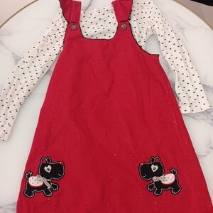 Corduroy school dress ❤️